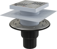 Сливной трап AlcaPlast APV4444 150 x 150/50/75 Сливной трап AlcaPlast APV4444 150 x 150/50/75