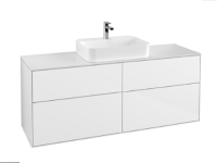 Тумба под раковину Villeroy&Boch Finion  цвет-лак белый глянцевый F44100GF hog2