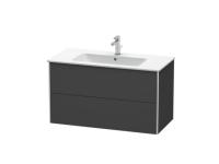 Тумба под раковину Duravit XSquare  цвет-графит матовый XS417304949 hog2