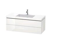 Тумба под раковину Duravit L-Cube  цвет-белый глянцевый LC6929O2222 hog2