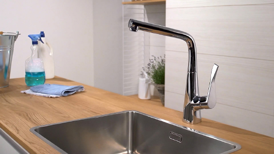 Смеситель для кухни Hansgrohe Metris  14823000 hog1