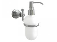 Дозатор для жидкого мыла Nicolazzi Arena с держателем  1489 NKN 44