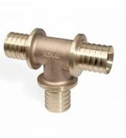 Тройник, Rehau, RAUTITAN, 50, 50, 50, бронза (RX+), равнопроходной 14562801001