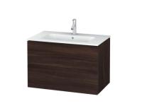 Тумба под раковину Duravit L-Cube  цвет-темный каштан LC624105353 hog2