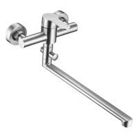 Смеситель для ванны с длинным изливом Z-формы и дивертером Latuno L11307