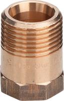 Ниппель-переход Viega R2 модель 3243 НВ 1/2" 3/8" бронза 446666