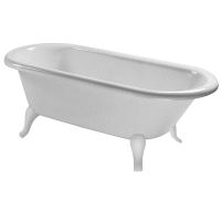 Ванна Mauersberger Cripsa  1800 x 800 мм, материал-акрил, цвет-белый (Glossy White) UBQ180HOM7W0V-01