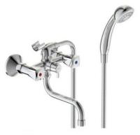Смеситель для ванны/душа Vidima PRACTIC, трубчатый поворотный излив BA341AA