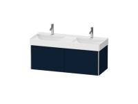 Тумба под раковину Duravit XSquare  цвет-темно-синий шелковисто-матовый XS406409898 hog2
