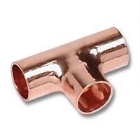 Тройник 28x22x22 ВП, медь, 5130 5130282222