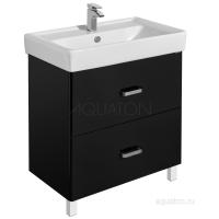 Тумба под раковину Aquaton Америна 80 Н черная 1A169401AM950