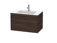 Тумба под раковину Duravit L-Cube  цвет-каштан темный LC6927O5353 hog2