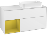 Тумба под раковину Villeroy&Boch Finion  цвет-Glossy White Lacquer G271HEGF hog2