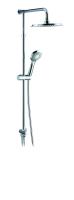 Душевая стойка Wirquin VERONA. Высота: 80-113 см, 3 режима струи ручного душа, лёгкая очистка от известковых отложений. 60721382