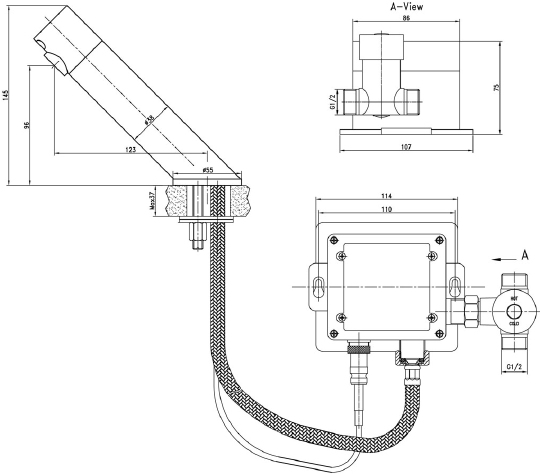 Смеситель Lemark Project LM4653CE для раковины