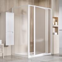 Душевая дверь RAVAK SUPERNOVA SDOP-100 белая+Грапе 03VA0100ZG