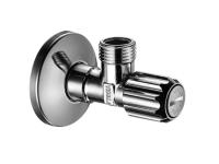 Вентиль Hansgrohe 1/2" / 3/8" угловой цвет-хром 13904000 Вентиль Hansgrohe 1/2" / 3/8" угловой цвет-хром 13904000