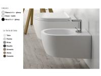 Биде CIELO Smile цвет-белый глянцевый (Glossy White, Bianco lucido) SMBSNW