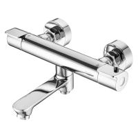 Смеситель термостатический для ванны с поворотным изливом Swedbe Mercury 9045