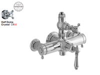Смеситель для душа Nicolazzi Half Dome Crystal  4917 CR 93 hog