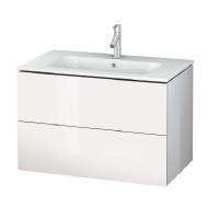 Тумба под раковину Duravit L-Cube  цвет-белый глянцевый LC624102222 hog2
