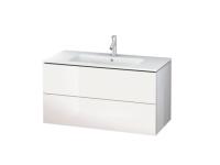 Тумба под раковину Duravit L-Cube  цвет-белый глянцевый лак LC624208585 hog2
