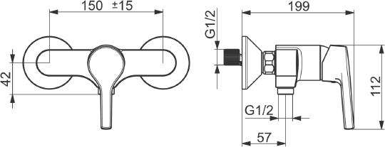Смеситель Oras Saga Style 3963HY для душа