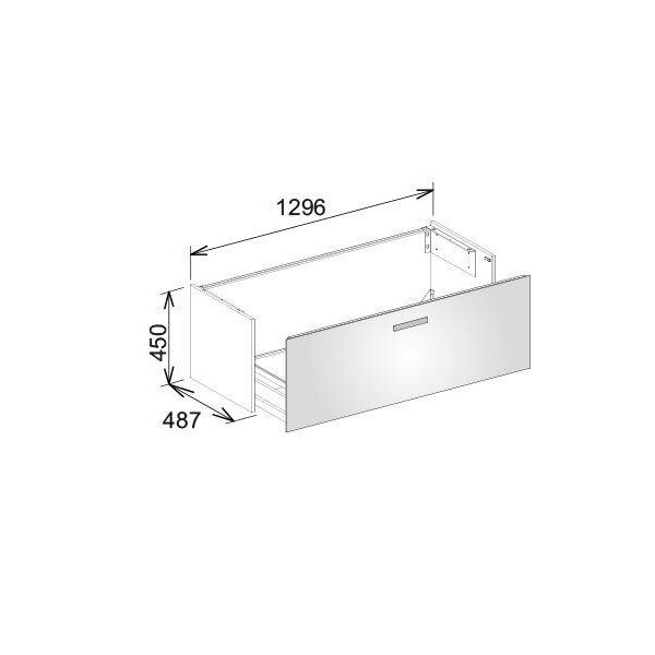 Тумба под раковину Keuco Royal Universe  цвет-кашемир матовый 32780280000 hog2