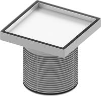 Основа для плитки TECEdrainpoint S "plate", 150 мм, нержавеющая сталь, в стальной рамке, с монтажным элементом 3660011