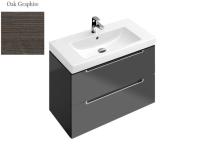 Тумба под раковину Villeroy&Boch Subway 2.0  цвет-дуб графитовый A69610FQ hog2