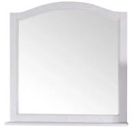 Зеркало ASB-Woodline Модерн 85 Белый (патина серебро) 11232