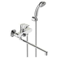 Настенный смеситель для ванны/душа Vidima NEXT, поворотный излив 320 мм BA372AA