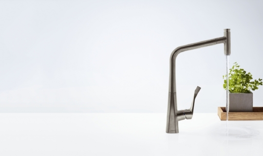 Смеситель для кухни Hansgrohe Metris Select  14884800 hog1