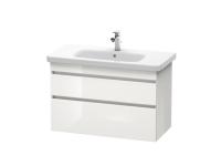 Тумба под раковину Duravit Durastyle  цвет-белый глянцевый DS648202222 hog2