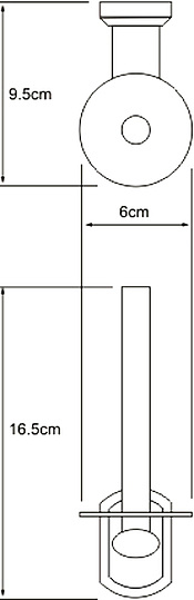 Держатель туалетной бумаги Wasserkraft Oder K-3097