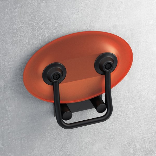 Универсальное сиденье для душа RAVAK OVO-P-ORANGE/BLACK B8F0000044 Универсальное сиденье для душа RAVAK OVO-P-ORANGE/BLACK B8F0000044