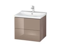 Тумба под раковину Duravit L-Cube  цвет-капучино глянцевый LC624408686 hog2