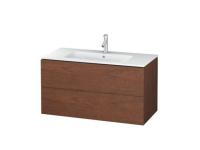Тумба под раковину Duravit L-Cube  цвет-американский орех LC624201313 hog2