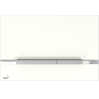 Кнопки смыва AlcaPlast FLAT STRIPE GLASS BLACK STRIPE-GL1200