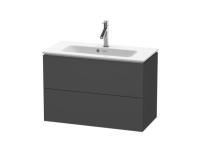 Тумба под раковину Duravit L-Cube  цвет-графит матовый LC625704949 hog2