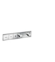 Термостат Hansgrohe RainSelect, скрытого монтажа, для 2 потребителей 15380000 Термостат Hansgrohe RainSelect, скрытого монтажа, для 2 потребителей 15380000