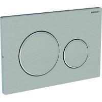 Смывная клавиша Geberit Sigma20, двойной смыв, с креплением на винтах: полированная нержавеющая сталь, с легкоочищаемой поверхностью 115.889.SN.1 Смывная клавиша Geberit Sigma20, двойной смыв, с креплением на винтах: полированная нержавеющая сталь, с легкоочищаемой поверхностью 115.889.SN.1