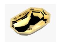 Раковина THG Metal Basin восьмиугольная  490 мм, материал-сталь, цвет-золото GB2 F01 4/BP hog4 Раковина THG Metal Basin восьмиугольная  490 мм, материал-сталь, цвет-золото GB2 F01 4/BP hog4