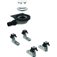 Сифон для душевых поддонов Geberit с 4 ножками, для душевого поддона Setaplano, высота гидрозатвора 50 мм: d=50мм 154.010.00.1