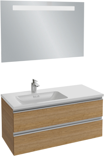 Раковина 100 см R Jacob Delafon Vox EXAC112-00