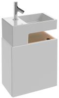 Тумба под умывальник 50см, 1 дверца, шарниры слева, 1 ящик Jacob Delafon Terrace EB1178-G1C