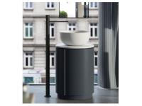 Тумба под раковину CIELO Tiberino  цвет-Basalto TIMOPC BA hog2