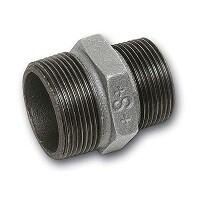 Ниппель двойн.редукц. 1 1/4"x1" чугун оцинкованный 245# 2451141V# Ниппель двойн.редукц. 1 1/4"x1" чугун оцинкованный 245# 2451141V#