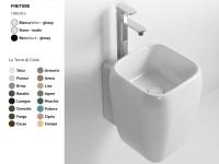 Раковина CIELO Shui  360 мм, материал-керамика, цвет-Lavagna SHLASR LV hog4