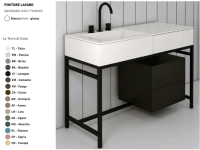Раковина CIELO Milano  1200 мм, материал-керамика, цвет-Pomice MILA PM 3 hole hog4 Раковина CIELO Milano  1200 мм, материал-керамика, цвет-Pomice MILA PM 3 hole hog4